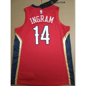 Maillot de Basket 14 Ingram Pelicans Rouge