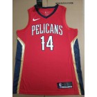 Maillot de Basket 14 Ingram Pelicans Rouge