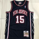 Maillot de Basket 15 Carter New Jersey Nets 2006-07 Bleu Marine