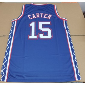 Maillot de Basket 15 Vince Carter Nets 2006-07 Vintage Bleu Marine