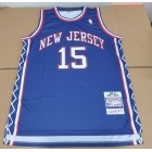 Maillot de Basket 15 Vince Carter Nets 2006-07 Vintage Bleu Marine