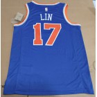 Maillot de Basket 17 Lin New York Knicks Bleu
