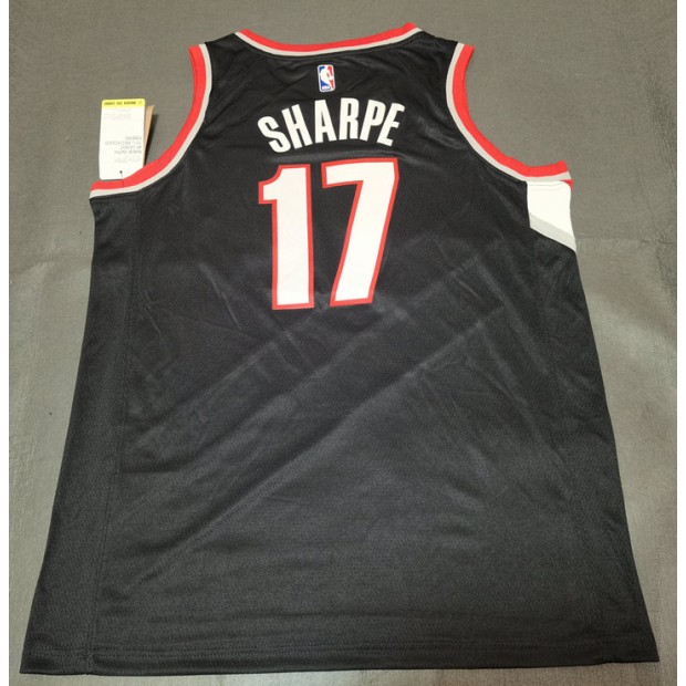 Maillot de Basket 17 Sharpe Portland Trail Blazers Noir