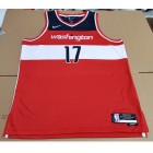 Maillot de Basket 17 Valenciunas Washington Wizards Rouge