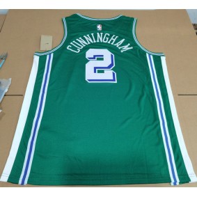 Maillot de Basket 2 Cunningham Pistons 2023 City Edition Vert