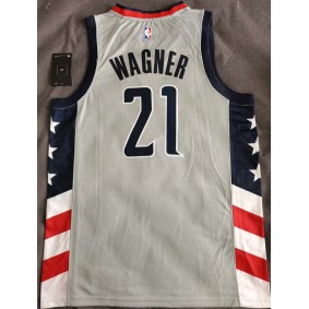 Maillot de Basket 21 Wagner Wizards 2020-21 City Edition Gris