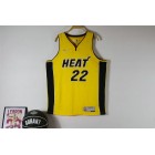 Maillot de Basket 22 Butler Miami Heat 2021-22 Earned Edition Jaune