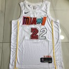 Maillot de Basket 22 Butler Miami Heat 2022-23 City Blanc