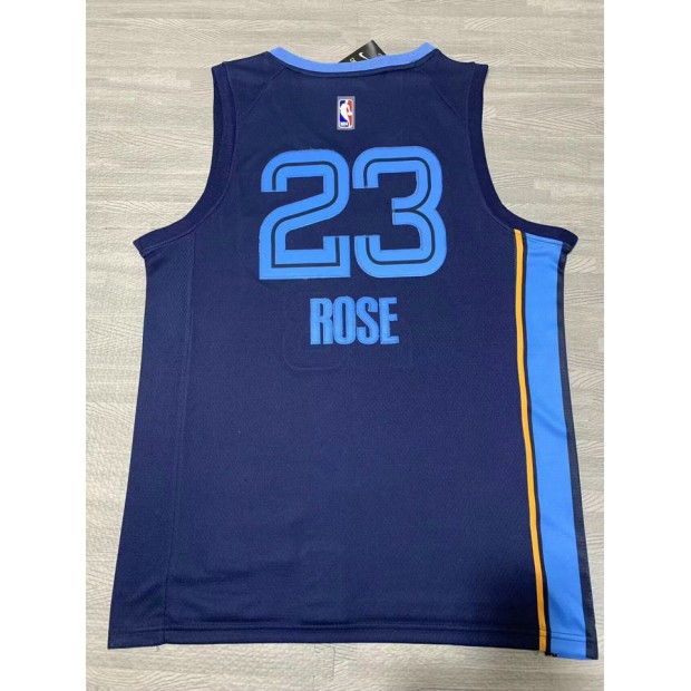 Maillot de Basket 23 Rose Memphis Grizzlies Navy