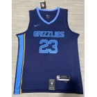 Maillot de Basket 23 Rose Memphis Grizzlies Navy