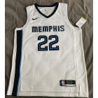 Maillot de Basket 24 Brooks Memphis Grizzlies Blanc