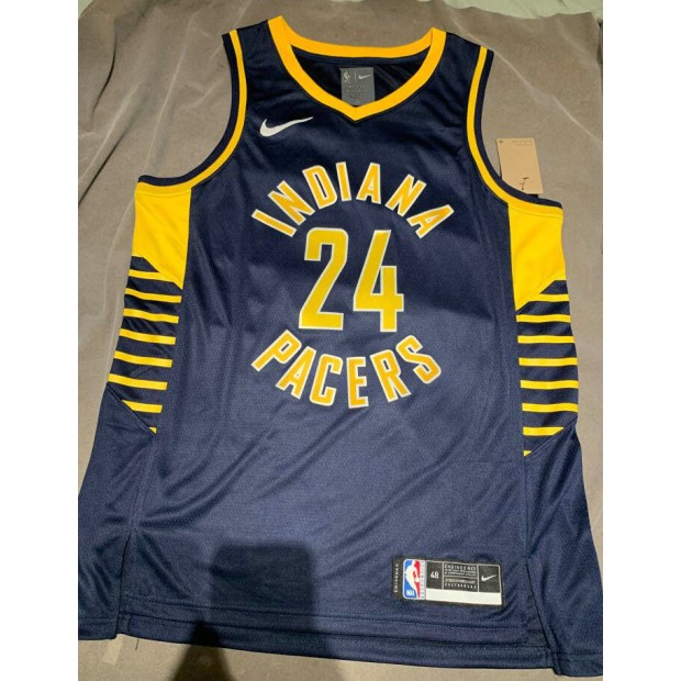 Maillot de Basket 24 Hield Indiana Pacers 2022-23 Bleu