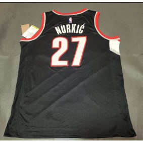 Maillot de Basket 27 Nurkic Portland Trail Blazers Noir