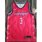 Maillot de Basket 3 Beal Washington Wizards 2022-23 Cherry Blossom City Rose