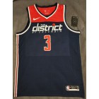 Maillot de Basket 3 Beal Wizards 2019-20 Bleu Marine