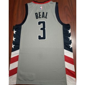 Maillot de Basket 3 Beal Wizards 2020-21 City Edition Gris