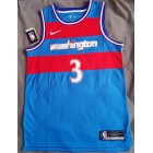 Maillot de Basket 3 Beal Wizards City 75e Anniversaire Bleu