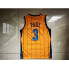 Maillot de Basket 3 Chris Paul Hornets 2010-11 Jaune