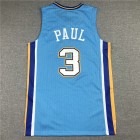 Maillot de Basket 3 Chris Paul New Orleans Hornets Bleu