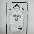 Maillot de Basket 3 Davis Dallas Mavericks 2025 City Edition Blanc