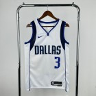 Maillot de Basket 3 Davis Dallas Mavericks Blanc