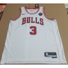 Maillot de Basket 3 Giddey Chicago Bulls Blanc