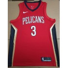 Maillot de Basket 3 Hart Pelicans Rouge