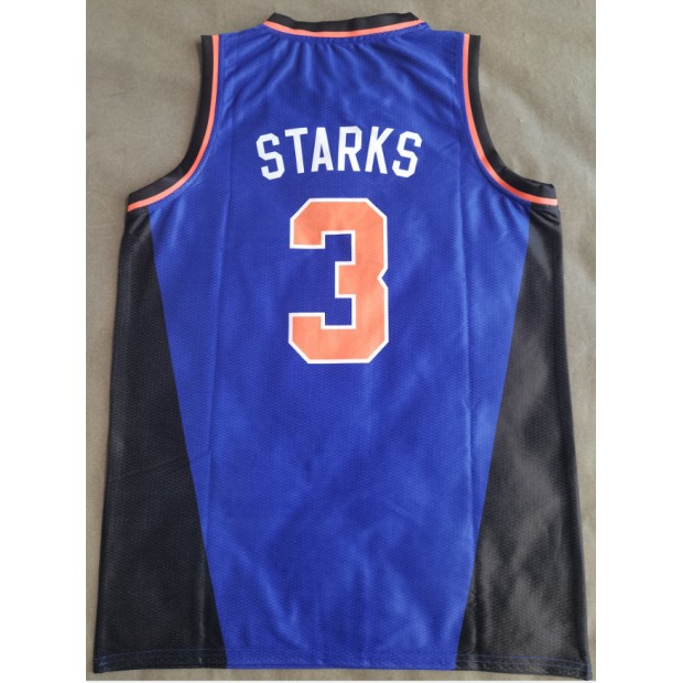 Maillot de Basket 3 Starks New York Knicks Vintage Bleu