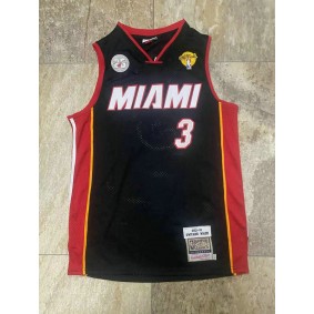 Maillot de Basket 3 Wade Miami Heat 2012-13 Noir