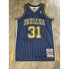 Maillot de Basket 31 Reggie Miller Pacers 1994-95 Bleu
