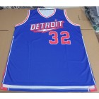 Maillot de Basket 32 KELSER Detroit Pistons Bleu