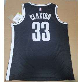 Maillot de Basket 33 Claxton Brooklyn Nets Noir