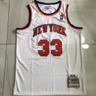 Maillot de Basket 33 Ewing Knicks 1985-86 Blanc