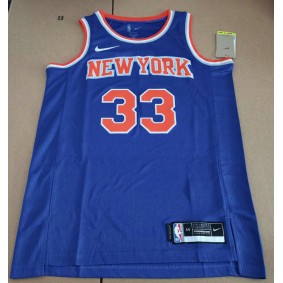 Maillot de Basket 33 Ewing Knicks Bleu