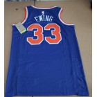 Maillot de Basket 33 Ewing Knicks Bleu