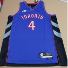 Maillot de Basket 4 Barnes Raptors Retro Violet
