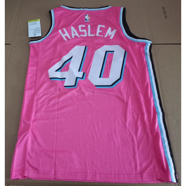 Maillot de Basket 40 Haslem Miami Heat Rose