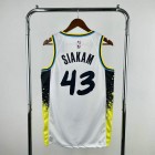 Maillot de Basket 43 Siakam 2025 City Edition Blanc