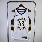 Maillot de Basket 43 Siakam Indiana Pacers Blanc