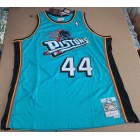 Maillot de Basket 44 Rick Mahorn 1996-97 Detroit Pistons