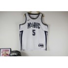 Maillot de Basket 5 Banchero Magic 2024-25 City Edition Blanc