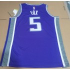 Maillot de Basket 5 Fox Sacramento Kings Violet