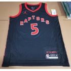 Maillot de Basket 5 Quickley Raptors 2023 Statement Edition