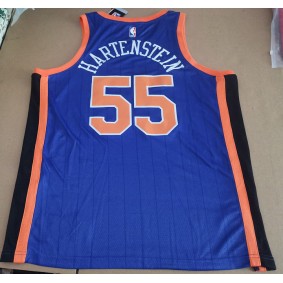 Maillot de Basket 55 Hartenstein Knicks 23-24 City Edition Bleu