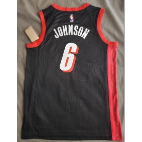 Maillot de Basket 6 Johnson Blazers 2021-22 City 75e anniversaire