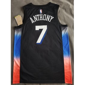 Maillot de Basket 7 Anthony Knicks 2020-21 City Edition
