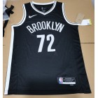 Maillot de Basket 72 Biggie Brooklyn Nets Noir