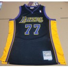 Maillot de Basket 77 Doncic Los Angeles Lakers Noir
