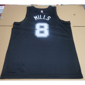Maillot de Basket 8 Mills Spurs 2021 City Edition Noir