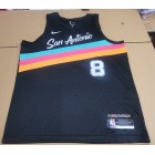 Maillot de Basket 8 Mills Spurs 2021 City Edition Noir